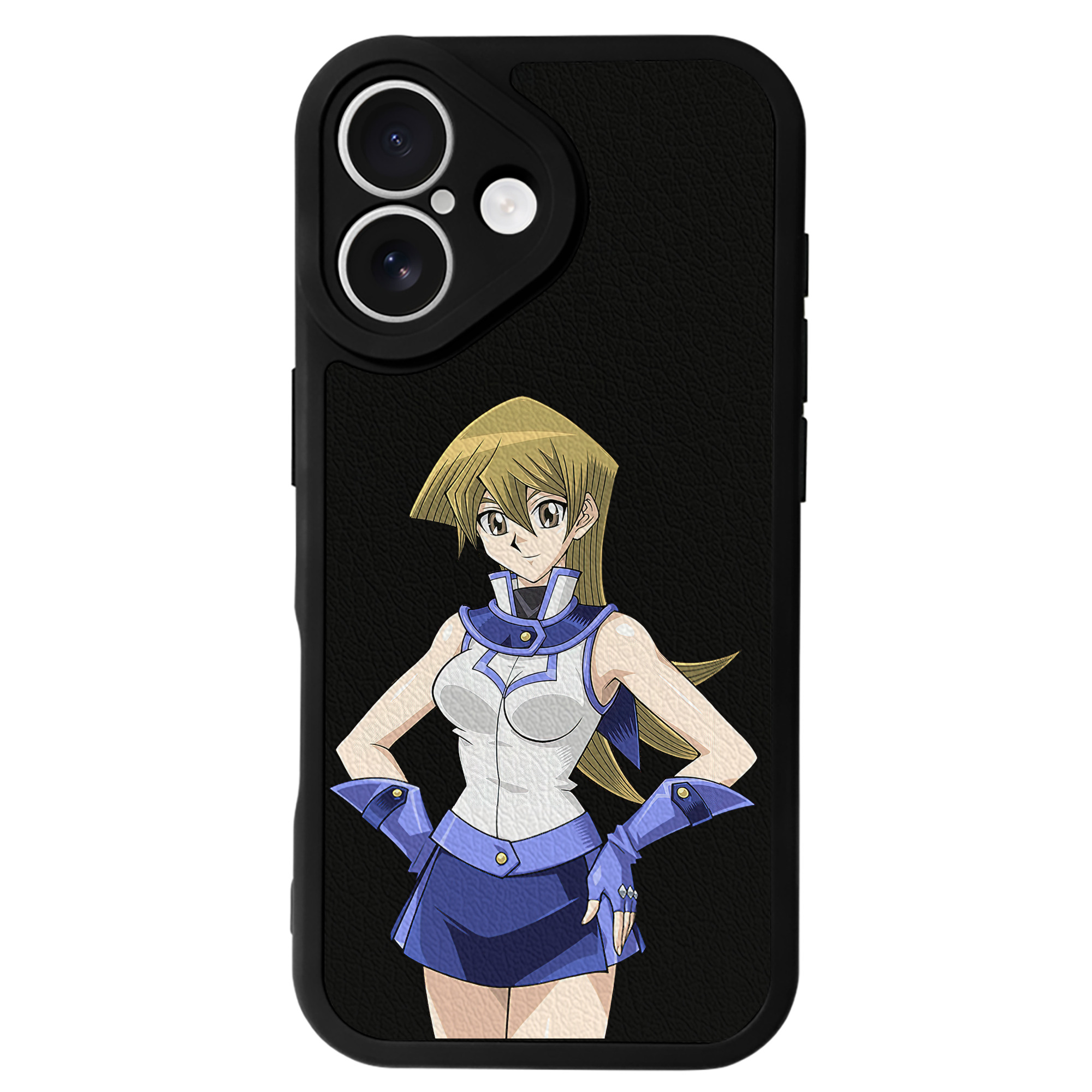 遊☆戯☆王 Yu-Gi-Oh! 【iPhone 16シリーズ対応】シリコンスマホケース（レザー調） 材質：シリコン